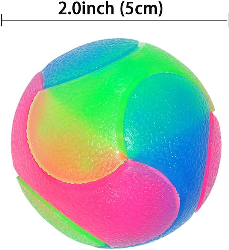 LED Dog Balls, Glow in the Dark Dog Toys for Puppy, Cats, Dogs
